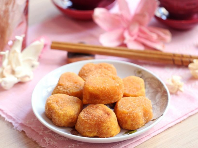 愛心南瓜餅 [情人節特別食譜]