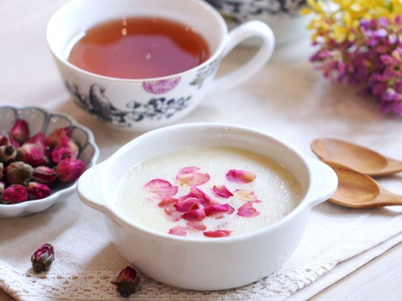 玫瑰冰糖小米粥 [健康粗糧食譜]