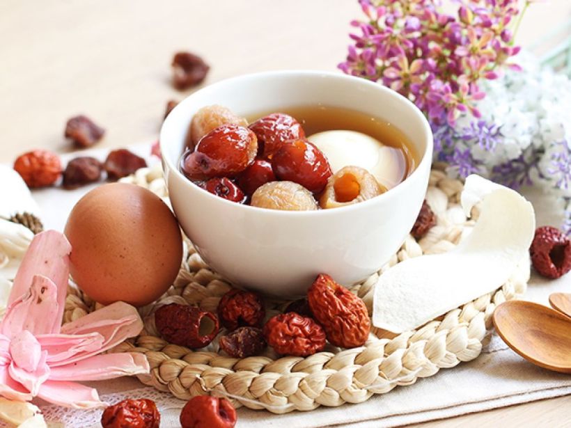 桂圓紅棗雞蛋糖水