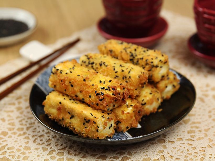 金銀滿屋 - 黑芝麻炸豆腐