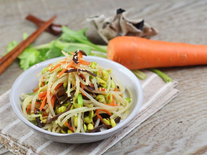 素炒大豆芽