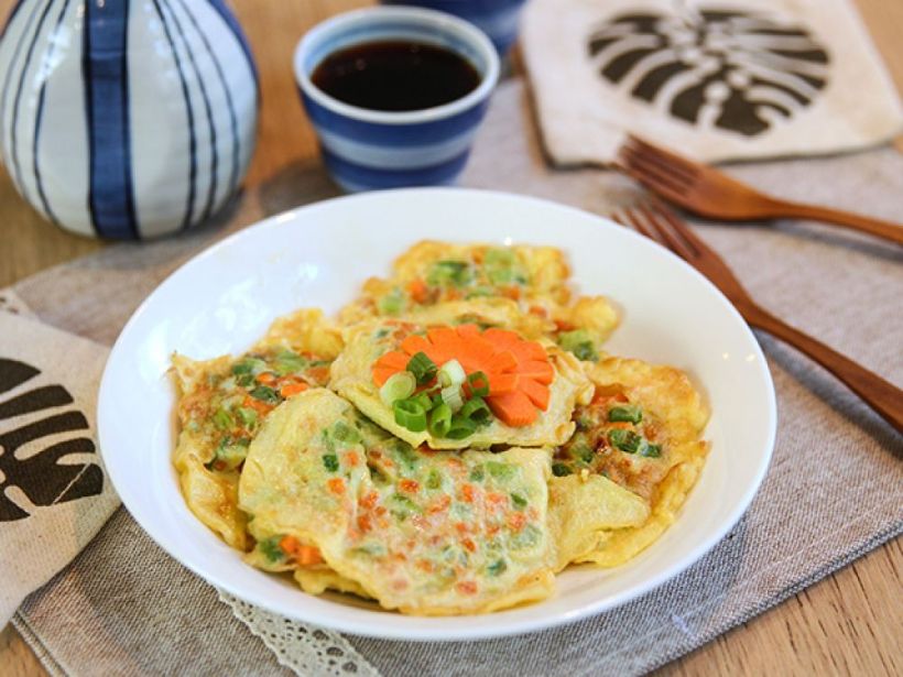 健康苦瓜蘿蔔煎蛋