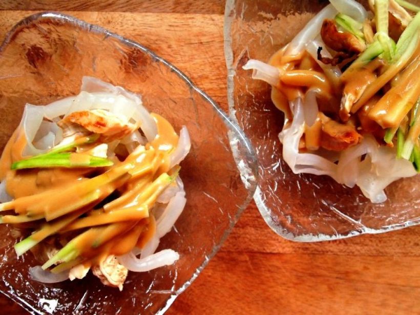 涼拌雞絲粉皮食譜