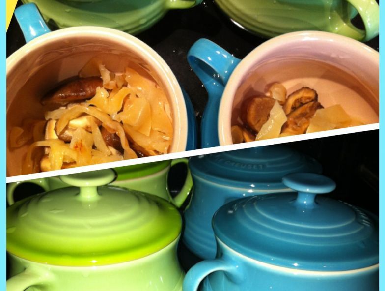 Steamed Soup (Using Oven with water bath)