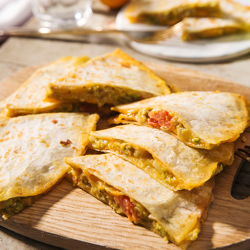 牛油果醬墨西哥薄餅