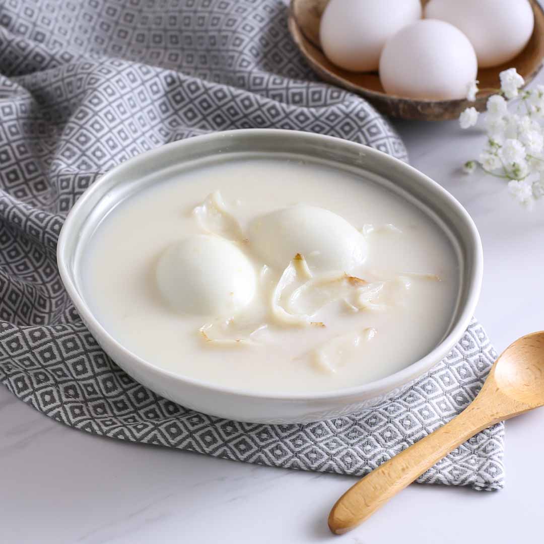 百合腐竹雞蛋糖水 